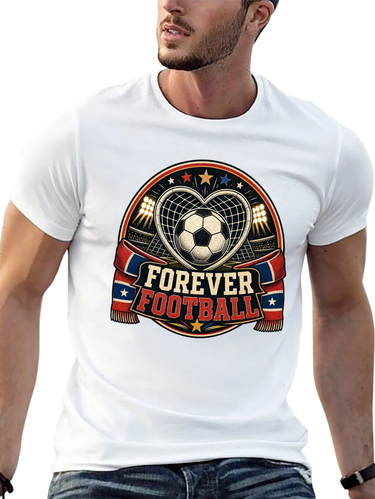 World Cup Fan Since Birth – Lifelong Soccer Pride Tee