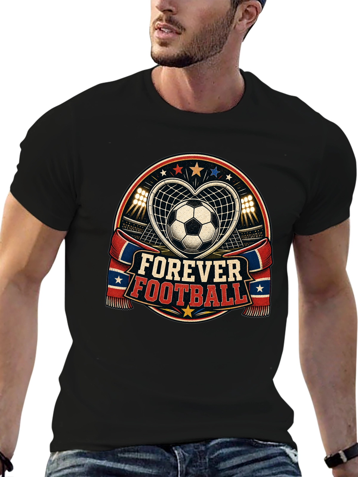 World Cup Fan Since Birth – Lifelong Soccer Pride Tee