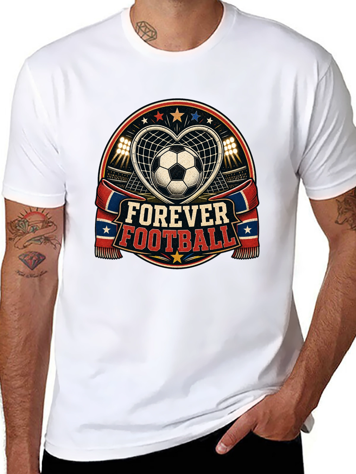 World Cup Fan Since Birth – Lifelong Soccer Pride Tee