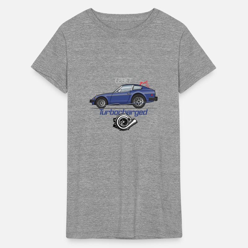 280zx T ShirtTurbocharged Blue and Silver