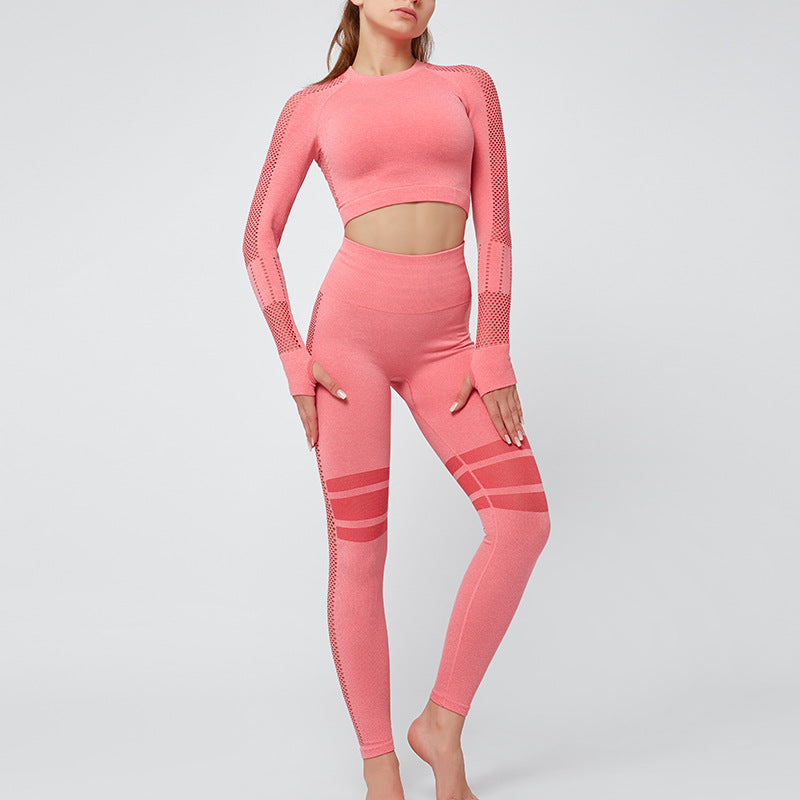 Cute Top Women training yoga long sleeve top