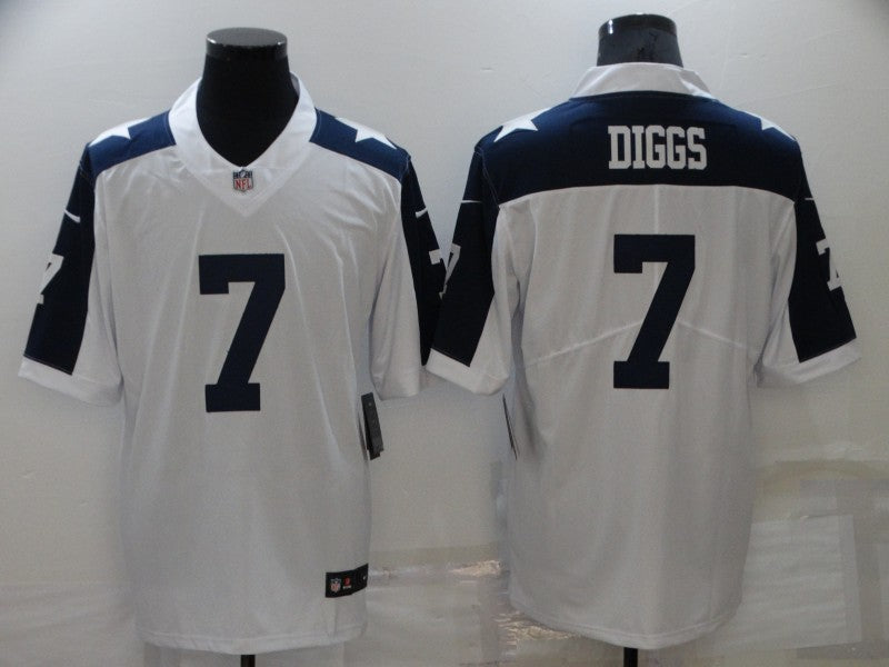 Men's Dallas Cowboys Trevon Diggs #7 White Player Jerseys