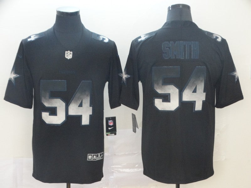 Men's Dallas Cowboys Jaylon Smith #54 Black Alternate Game Jerseys