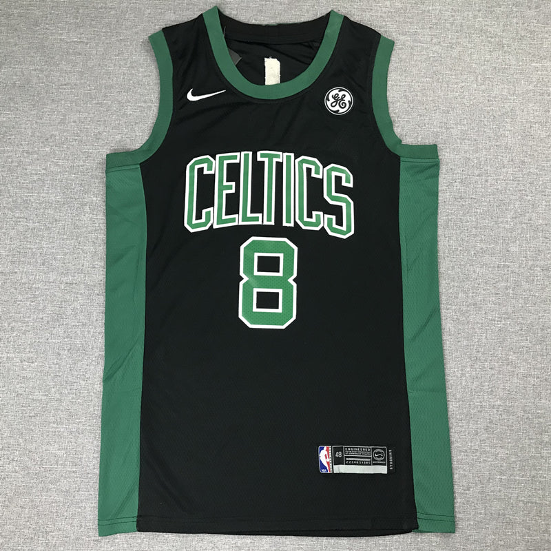 Men's Boston Celtics Kemba Walker #8 NBA Black Game Jerseys