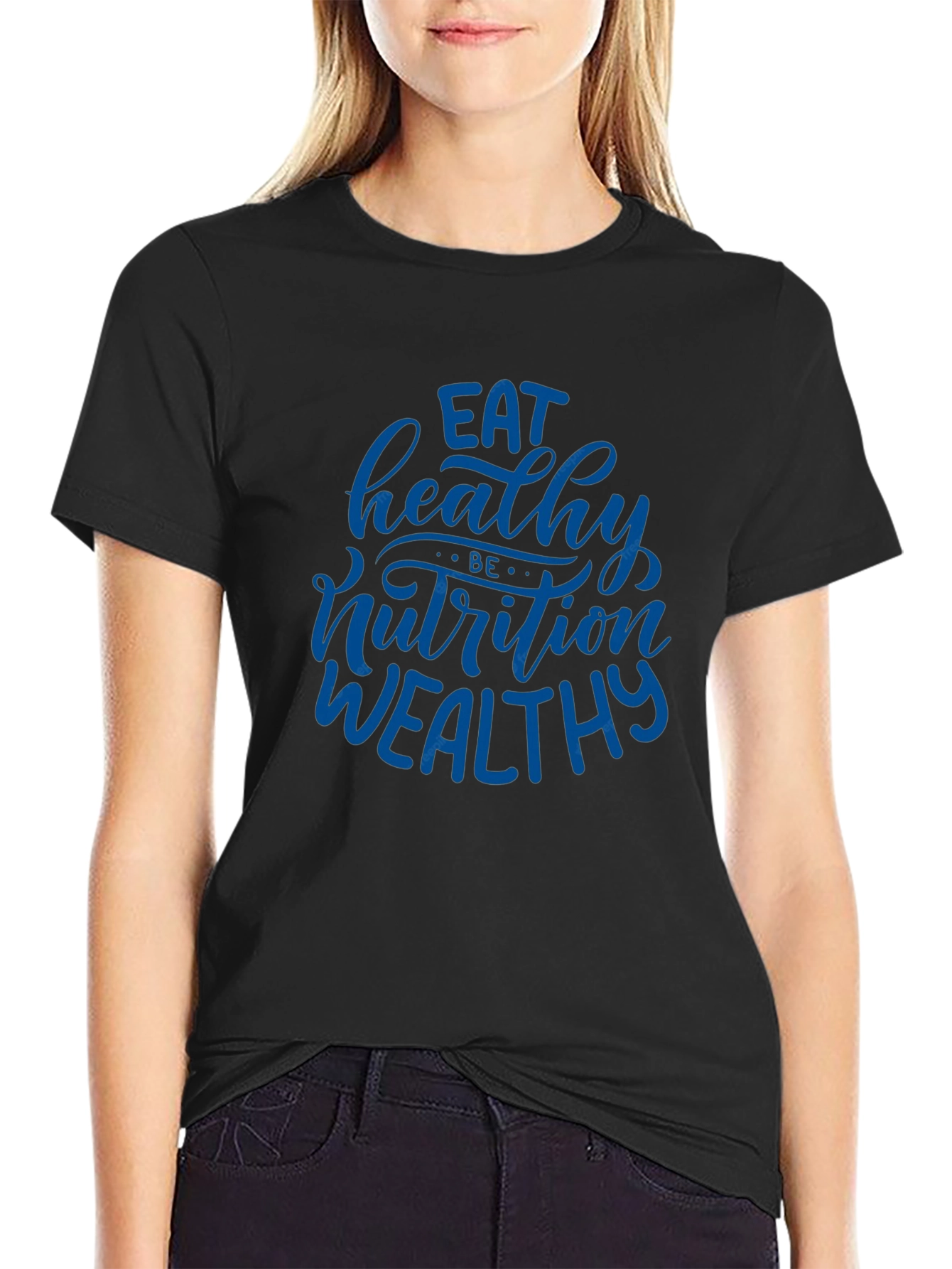 Eat Healthy T-Shirt - Nutrition & Wellness Tee