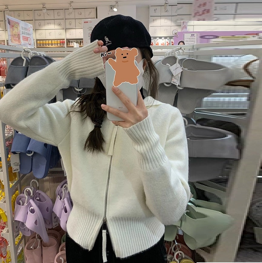 Comfortable Knit Cardigan Knitted Sweater Cardigan Coat Women