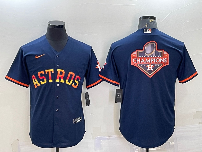 Men's Houston Astros Navy Replica Player Jerseys