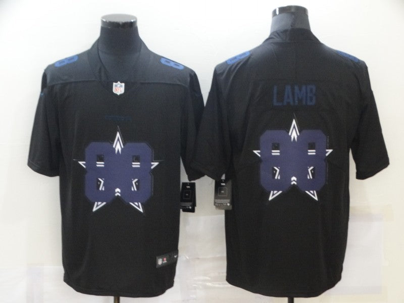 Men's Dallas Cowboys #88 CeeDee Lamb Black Alternate Game Jerseys