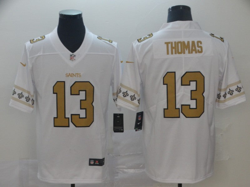 Men's New Orleans Saints Michael Thomas #13 White Player Game Jerseys