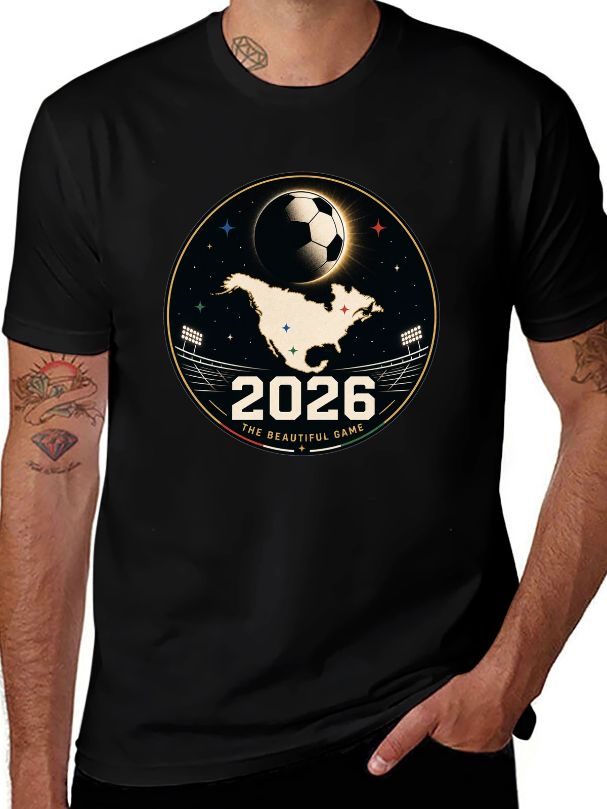 Born for the Beautiful Game – World Cup Soccer Heritage Tee