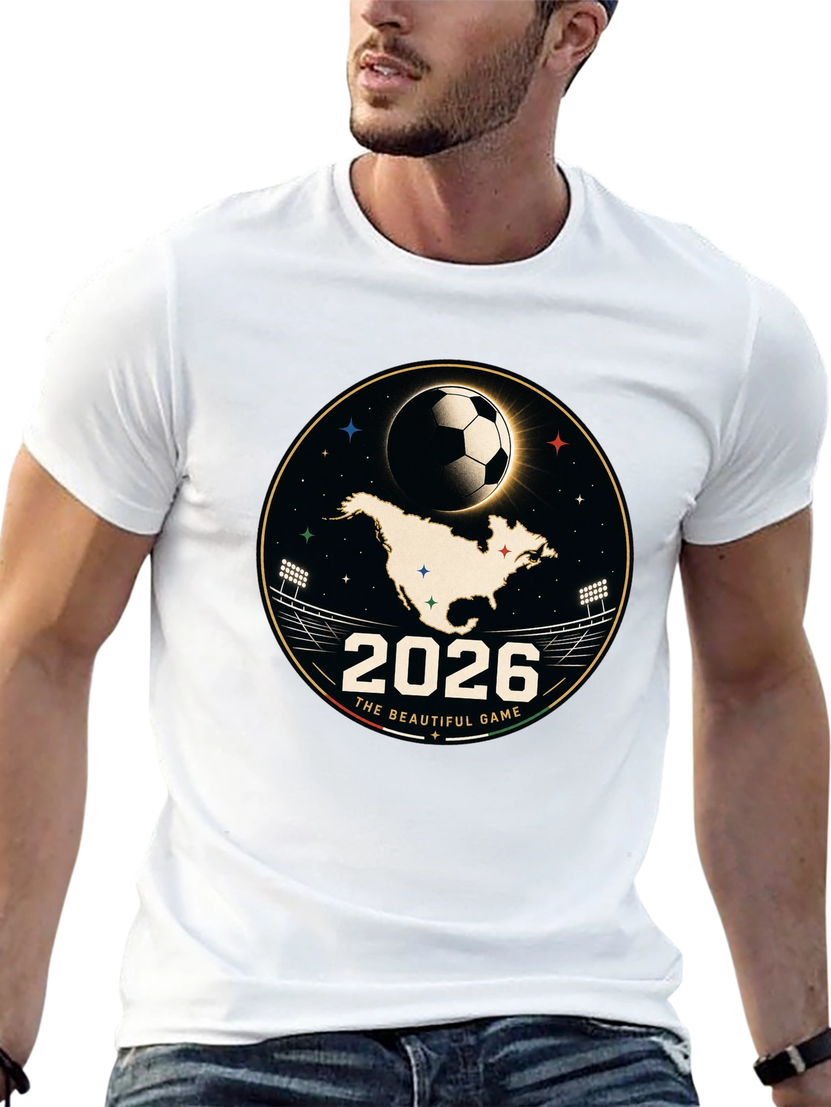 Born for the Beautiful Game – World Cup Soccer Heritage Tee