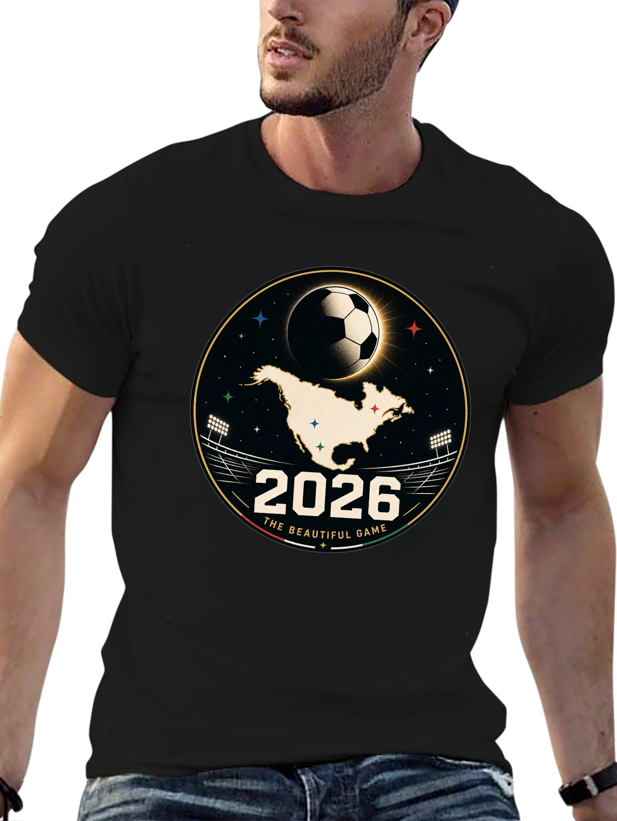 Born for the Beautiful Game – World Cup Soccer Heritage Tee