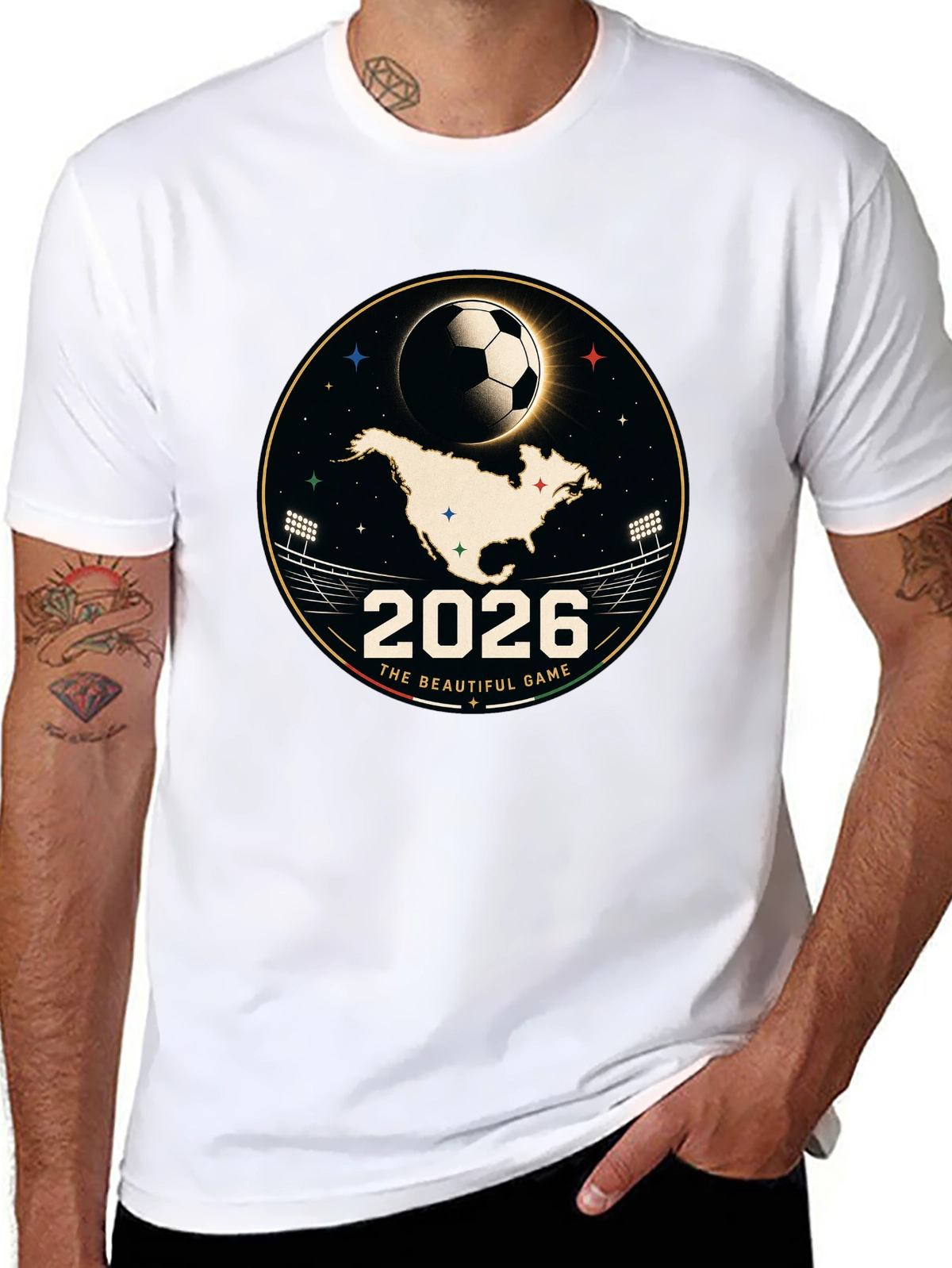 Born for the Beautiful Game – World Cup Soccer Heritage Tee