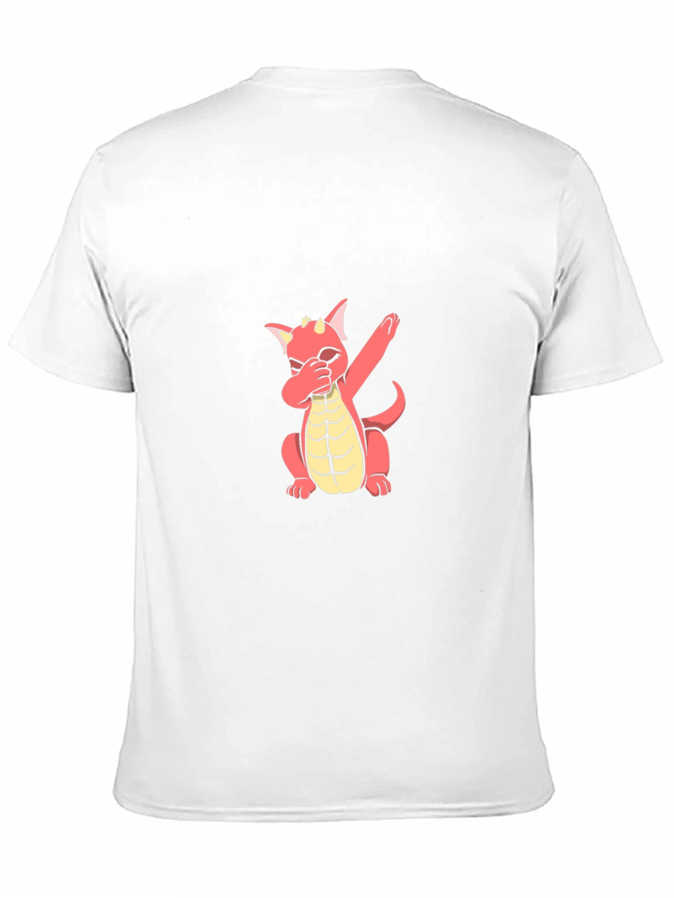 Dabbing Dragon Graphic Tee - Stylish Black T-Shirt