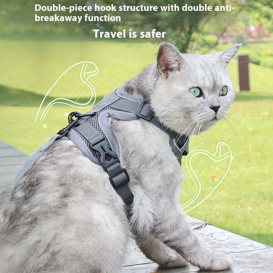 Cat Pulling Rope Vest Pet Harness – The Smart Choice for Your Home