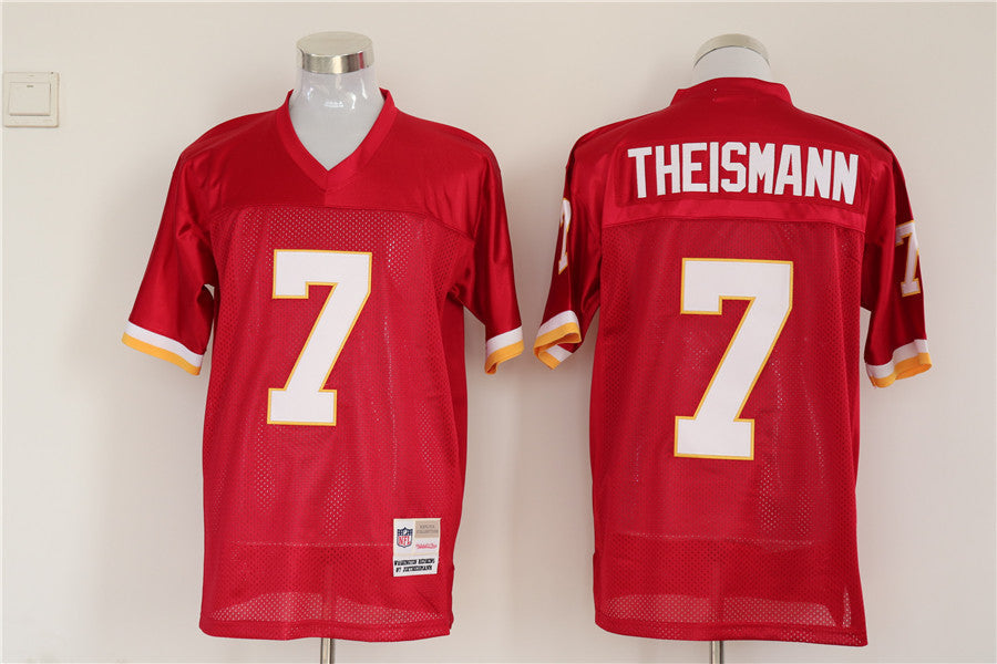 Men's Washington Redskins Joe Theismann Mitchell & Ness Burgundy Legacy Replica Jerseys