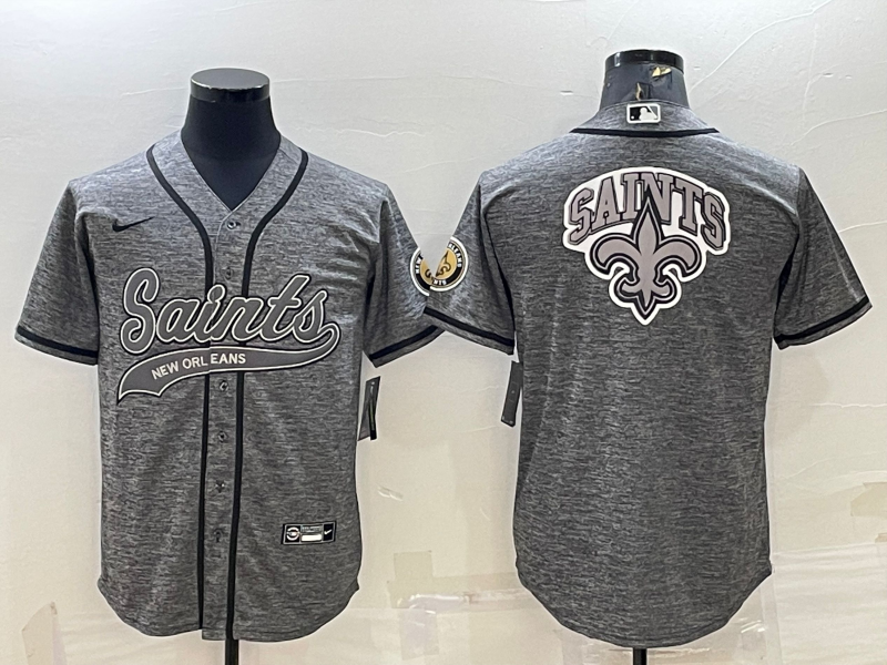 Men's New Orleans Saints Gray Game Jerseys