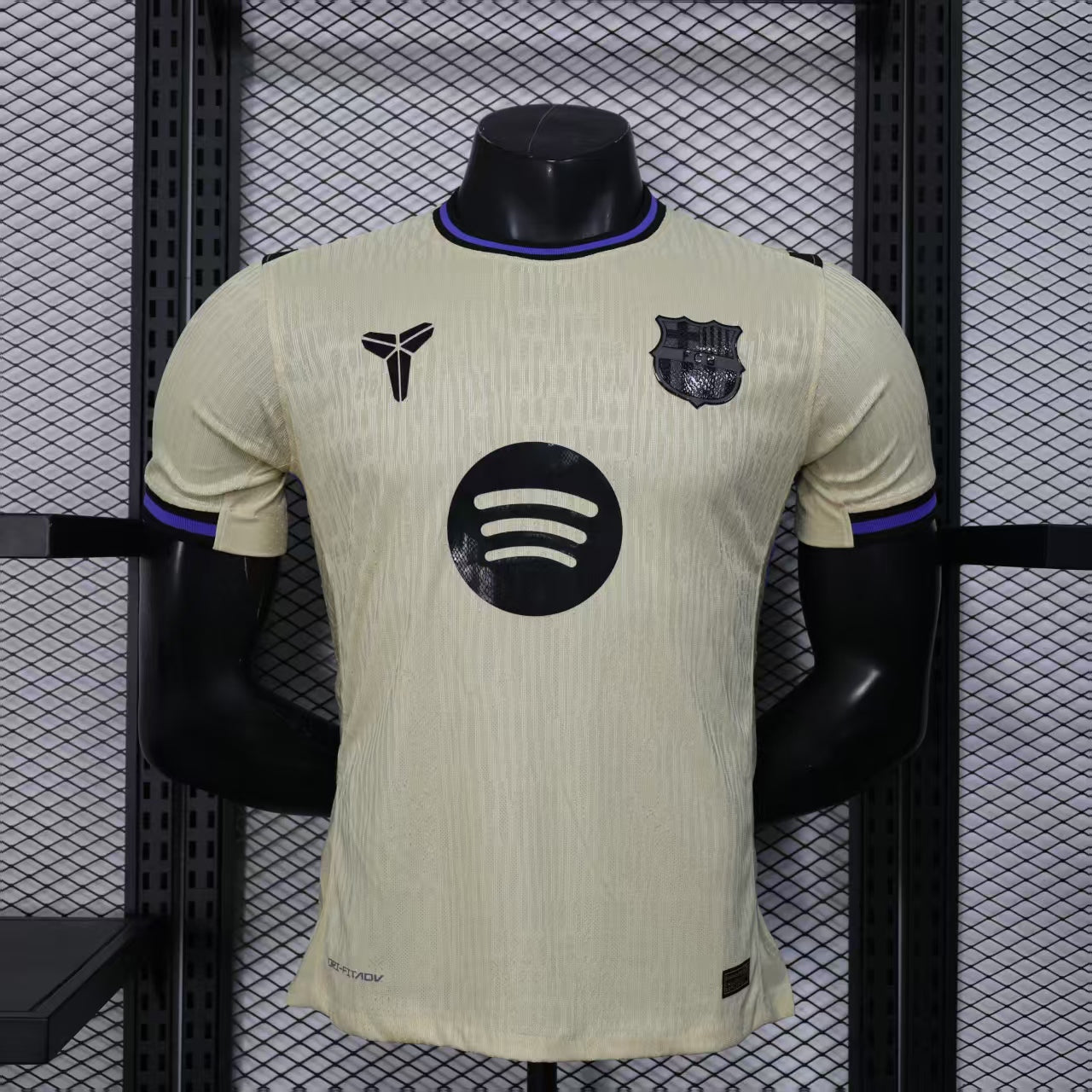 2025-26 Barcelona Away Player Version JerseyYOUTH