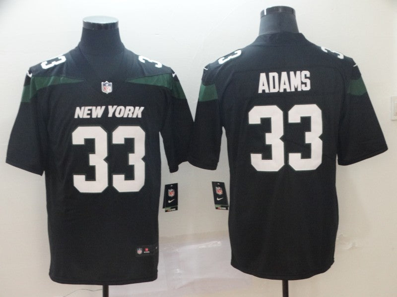 Men's New York Jets Jamal Adams #33 Black Game Jerseys