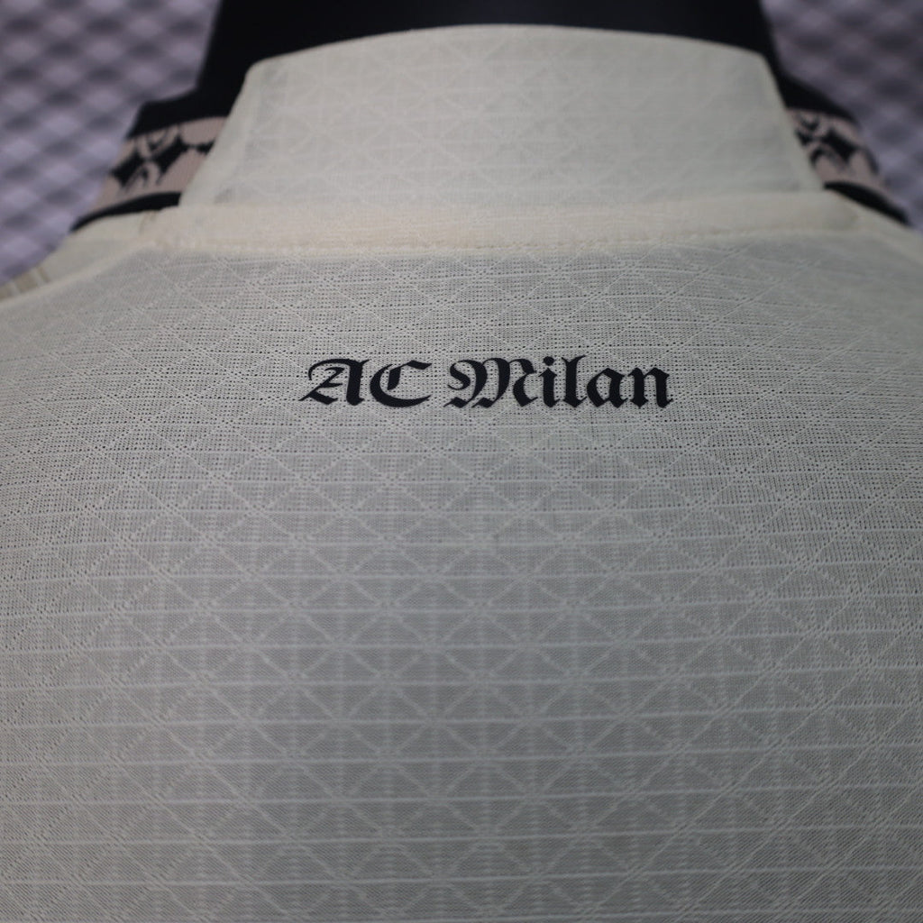 24-25AC Milan co-branded off-white player version jersey