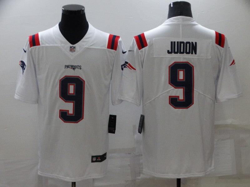 Men's New England Patriots Matthew Judon #9 White Game Jerseys
