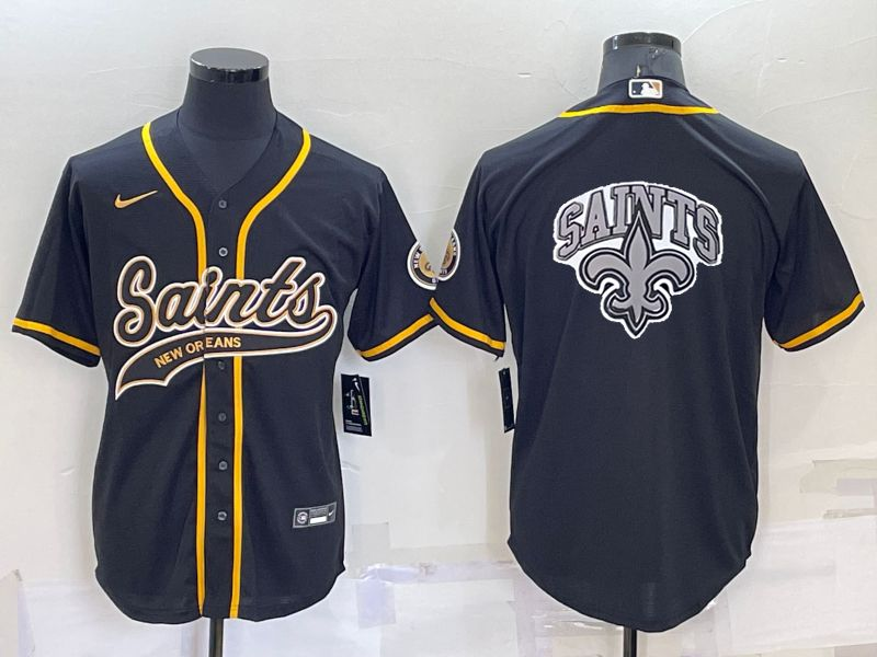 Men's New Orleans Saints Black Game Jerseys