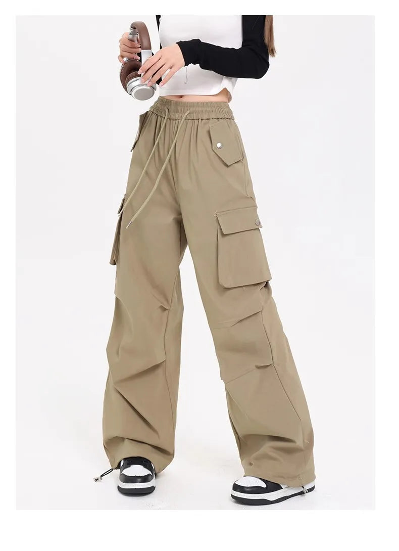 Fashionable Pants Korean Style Niche Drapey Cargo Pants Fo