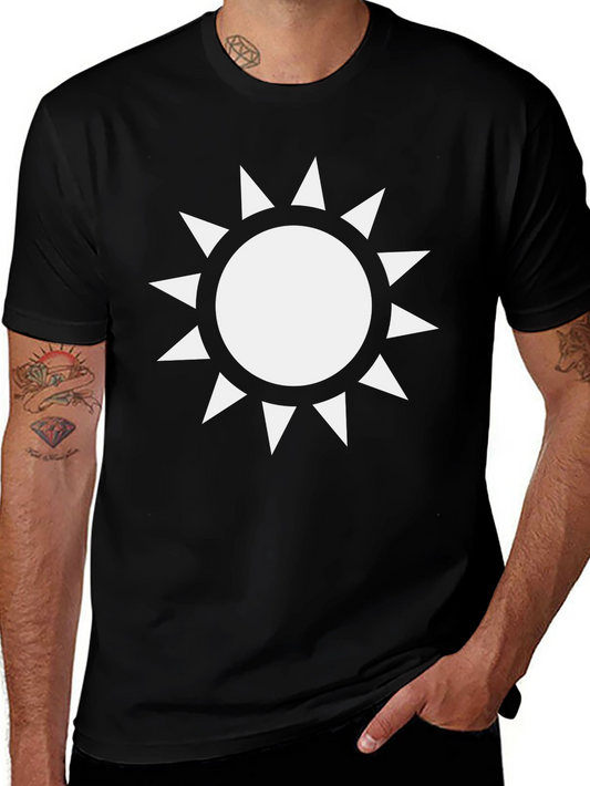 Sunburst Graphic T-Shirt - Stylish Casual Wear