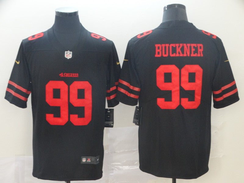Men's San Francisco 49ers DeForest Buckner #99 Black Game Jerseys