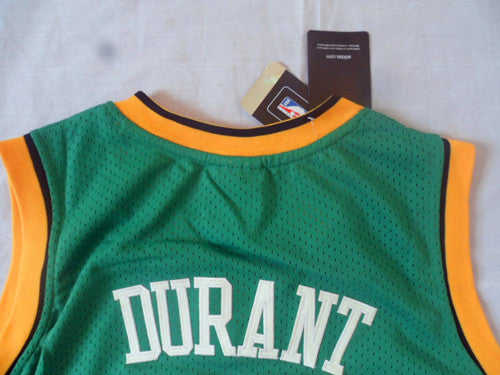SuperSonics No. 35 Durant Green Retro Fan Edition New Fabric Jersey