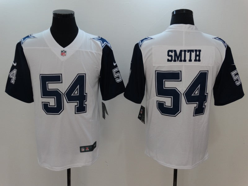 Men's Dallas Cowboys Jaylon Smith #54 White Game Jerseys