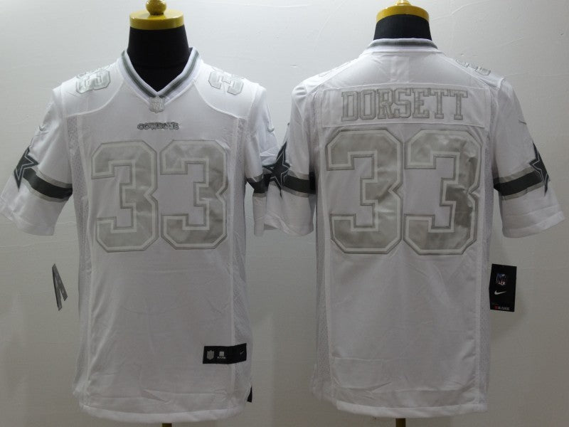 Men's Dallas Cowboys Tony Dorsett #33 White Game Player Jerseys