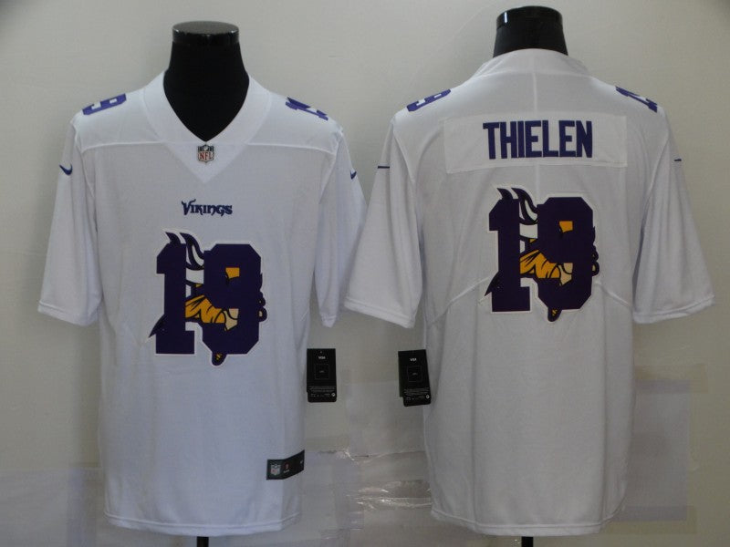 Men's Minnesota Vikings Adam Thielen #19 White Game Player Jerseys