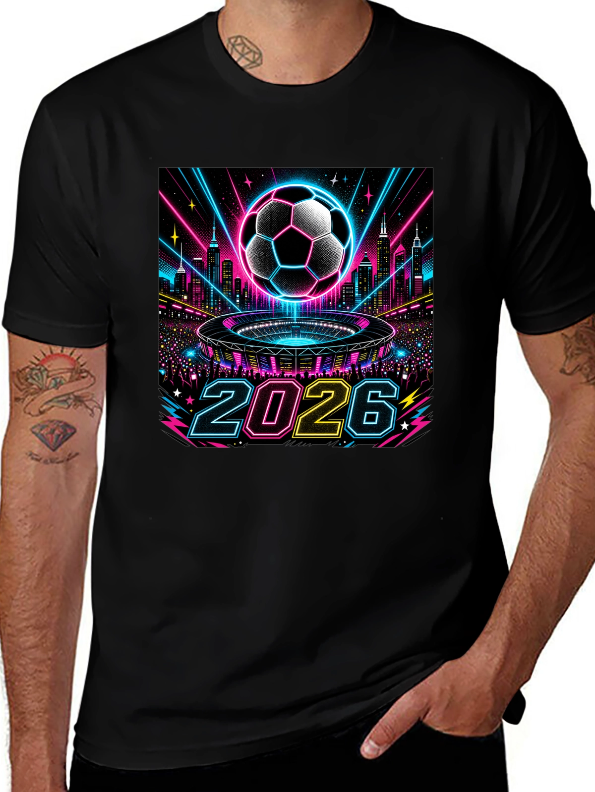Born for the Beautiful Game – World Cup Soccer Heritage Tee