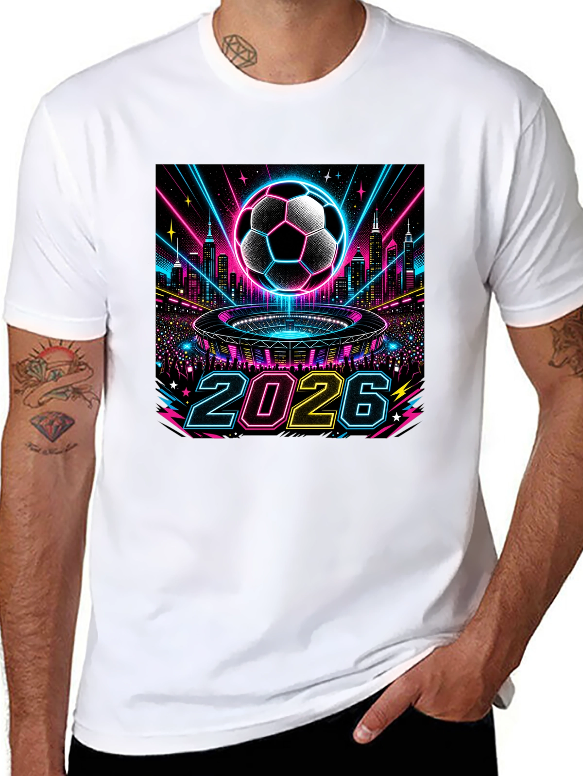 Born for the Beautiful Game – World Cup Soccer Heritage Tee