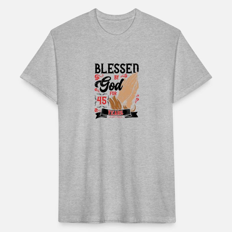 45th Birthday Religious Theme Blessed by God for