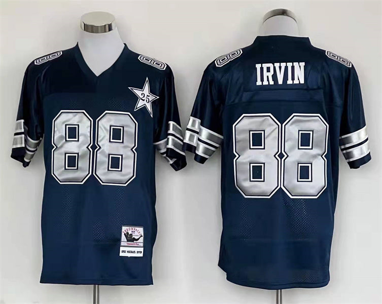 Men's Dallas Cowboys Michael Irvin Mitchell & Ness Navy Legacy Replica Player Jerseys