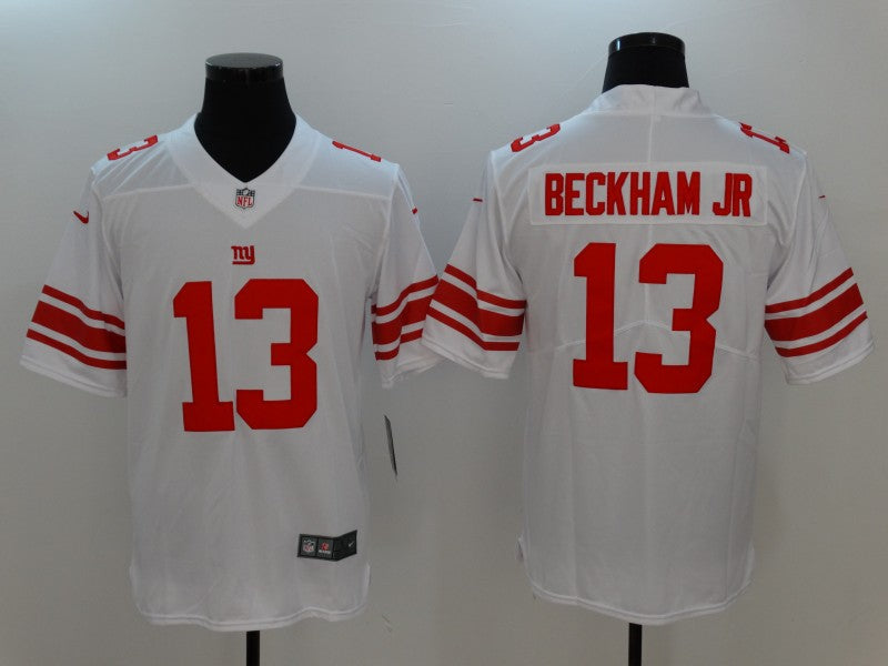 Men's New York Giants Odell Beckham Jr. #13 White Game Jerseys