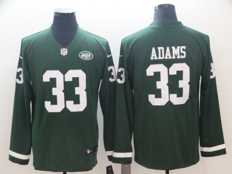 Men's New York Jets Jamal Adams #33 Green Game Player Jerseys