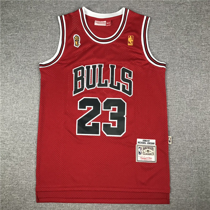 Men's Chicago Bulls Michael Jordan 1996-97 Hardwood Classics Swingman Jerseys