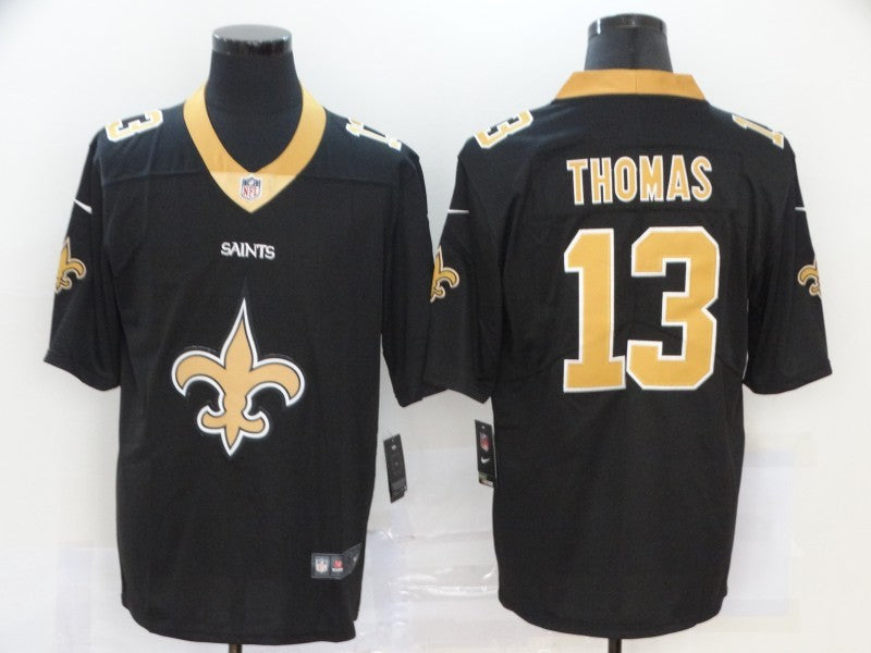 Men's New Orleans Saints Michael Thomas #13 Black Alternate Game Player Jerseys