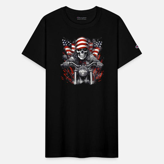 4th of July Skull Biker