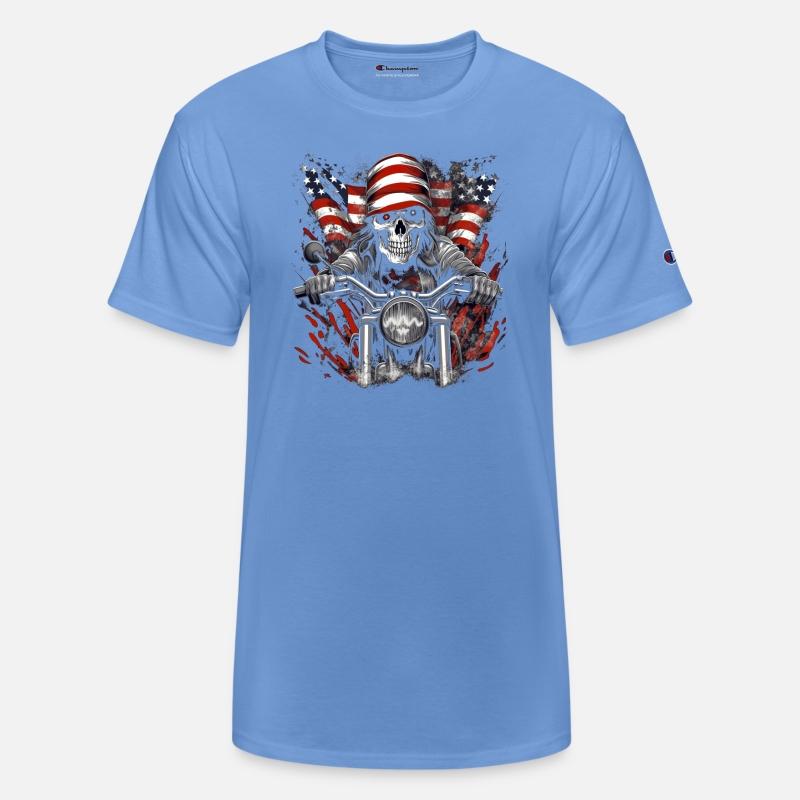 4th of July Skull Biker