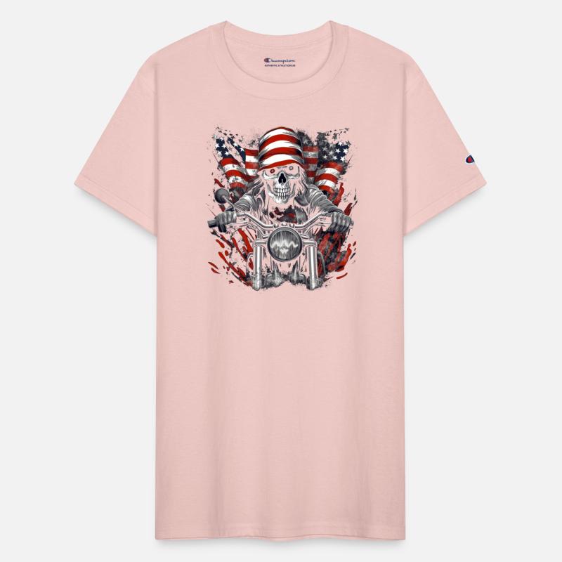 4th of July Skull Biker