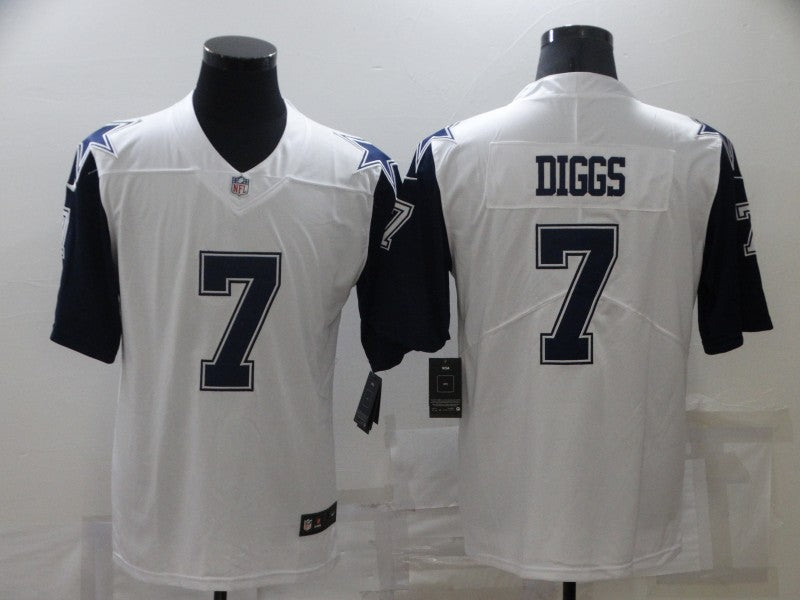 Men's Dallas Cowboys Trevon Diggs #7 White Game Jerseys