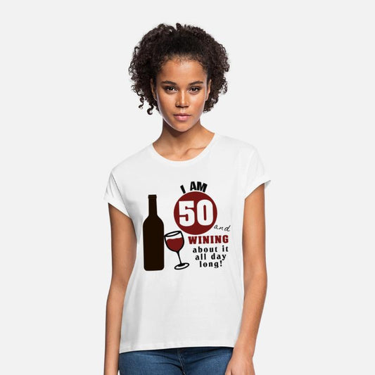 50th Birthday Wine Funny