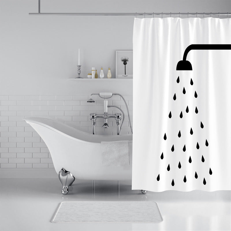 Modern Simple Waterproof Shower Curtain Partition Curtain – Finally, a Storage Solution That Works