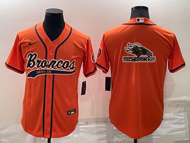 Men's Denver Broncos Orange Game Jerseys