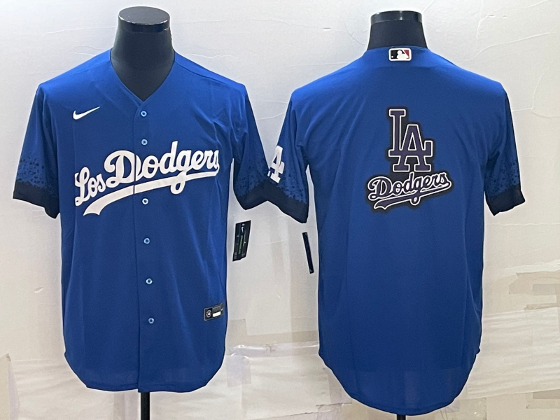 Men's Los Angeles Dodgers Blue Authentic Baseball Jerseys