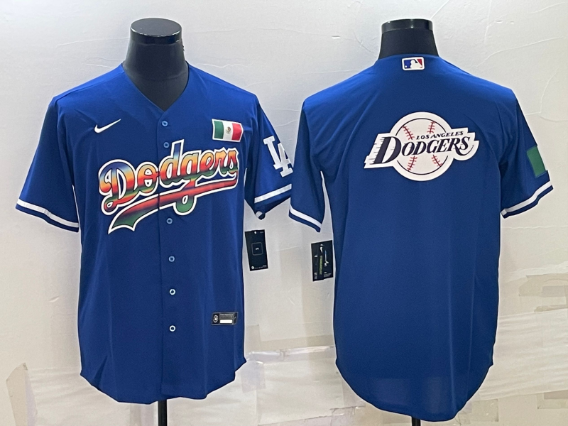 Men's Los Angeles Dodgers Blue Authentic Player Jerseys